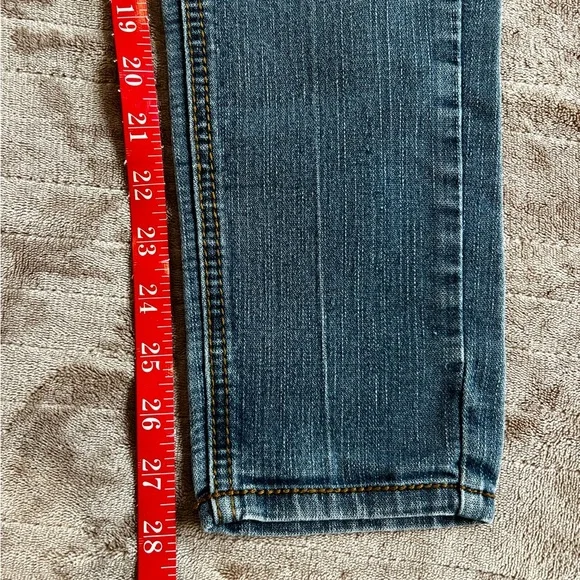 Rewind Skinny Women’s Blue Jeans Junior Size $15 - Picture 4 of 10